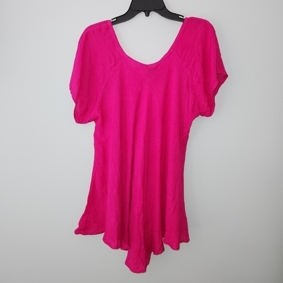 Seven Islands New York Pink Embroidered Top Size 1X NWT - Picture 4 of 12